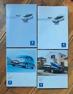 Peugeot 807 folders - 4 stuks, Boeken, Auto's | Folders en Tijdschriften, Nieuw, Peugeot, Ophalen of Verzenden