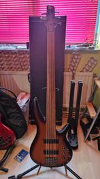Ibanez SRF705-BBF SR Portamento fretloos, Ophalen of Verzenden, Gebruikt, Elektrisch, Fretloos