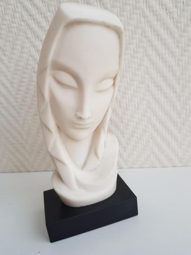 Jean Jacques Krafft, franse Madonna, gesigneerd, Antiek en Kunst, Kunst | Beelden en Houtsnijwerken, Ophalen of Verzenden