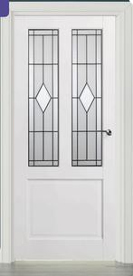 Nieuwe binnendeur Doors4life met glas in lood Skantrae, Ophalen, Minder dan 80 cm, Binnendeur, Nieuw