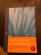 Statistiek voor de psychologie deel 4 Jules L. Ellis, Boeken, Psychologie, Ophalen of Verzenden, Zo goed als nieuw, Overige onderwerpen