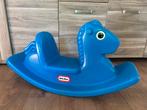Blauw Little Tikes Schommelpaard, Ophalen of Verzenden, Gebruikt, Jongen of Meisje
