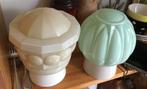 2  vintage art deco  plafonieres, Antiek en Kunst, Ophalen of Verzenden