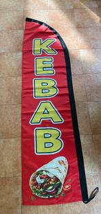 Beachflag, dönerkebab vlag, Diversen, Ophalen of Verzenden, Zo goed als nieuw