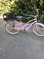 roze cruiser meisjesfiets 24 inch, Ophalen, Gebruikt, Staal, Cruiser