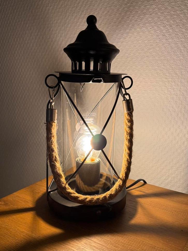 Tafellamp Bradford, Huis en Inrichting, Lampen | Tafellampen, Zo goed als nieuw, Minder dan 50 cm, Metaal, Ophalen