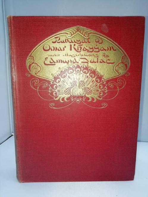 Rubaiyat of Omar Khayyam (1909) Illustrated By Edmund Dulac., Antiek en Kunst, Antiek | Boeken en Bijbels, Ophalen of Verzenden