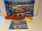 lego 7906 brandweer boot, Ophalen of Verzenden, Zo goed als nieuw, Lego
