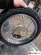 Kreidler Leleu Wielen set met 160 mm Grote Leleu naven compl, Gebruikt, Kreidler, Ophalen of Verzenden, Kreidler