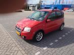 Fiat Panda 1.4 16V 100HP 2006 Rood airco trekhaak, Voorwielaandrijving, 15 km/l, 100 pk, Origineel Nederlands