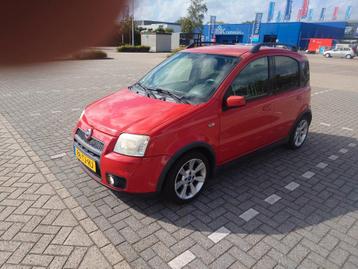 Fiat Panda 1.4 16V 100HP 2006 Rood airco trekhaak beschikbaar voor biedingen