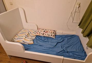IKEA Kinderbed Uitschuifbaar + Matras beschikbaar voor biedingen