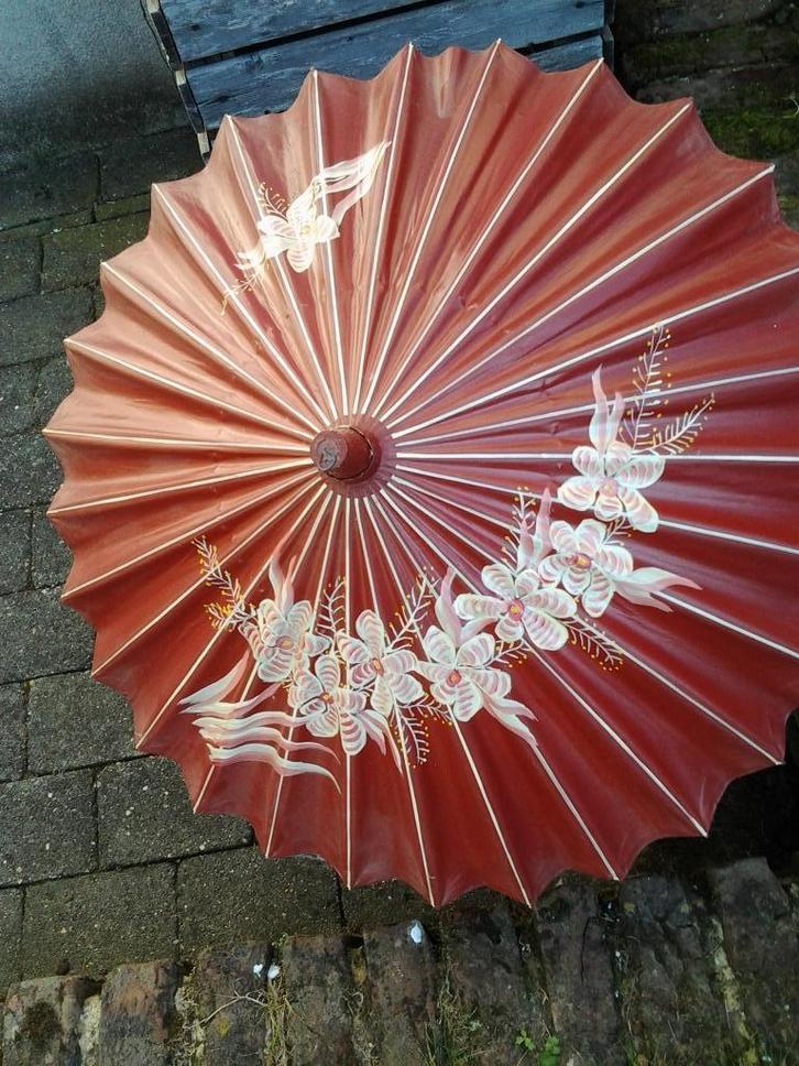 Decoratieve parasol, Huis en Inrichting, Woonaccessoires | Wanddecoraties, Zo goed als nieuw, Ophalen of Verzenden