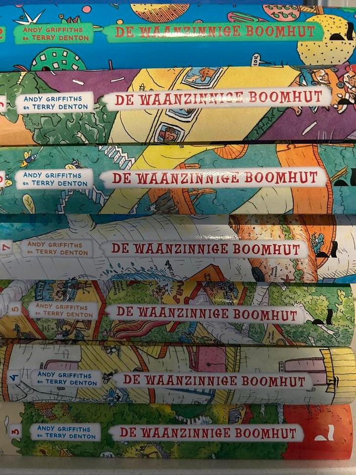 De Waanzinnige Boomhut - Andy Griffiths, Boeken, Kinderboeken | Jeugd | onder 10 jaar, Zo goed als nieuw, Fictie algemeen, Ophalen of Verzenden