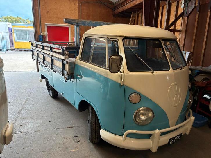 Volkswagen 1975 Blauw, Auto's, Bestelauto's, Particulier, Volkswagen, Benzine, Handgeschakeld, Geïmporteerd, Blauw, Blauw, Stof