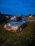 Mercedes-Benz C-Klasse 2.2 CDI C220 Combi AUT 2003 Grijs, Auto's, Mercedes-Benz, Automaat, Stationwagon, Diesel, Stoelverwarming