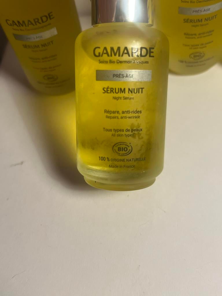 Gamarde nacht Serum, Verzenden, Nieuw, Gehele gezicht, Verzorging