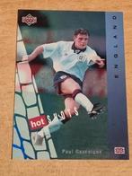 Panini Upperdeck World Cup USA 1994 Hot Shot Gascoigne, Ophalen of Verzenden, Zo goed als nieuw, Plaatje