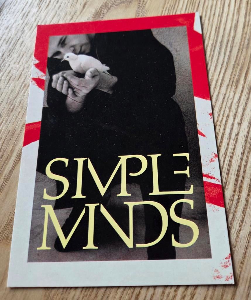Simple Minds, Verzenden, 1980 tot heden, Ongelopen, Sterren en Beroemdheden