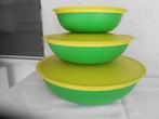Tupperware Allegra Kommen Groen 740ML 1,5L 3,5L NIEUW, Huis en Inrichting, Keuken | Tupperware, Ophalen of Verzenden, Nieuw, Groen