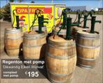 Regenton met pomp € 195 - Opa Freek, Ophalen, 150 liter of meer, Nieuw, Met pomp