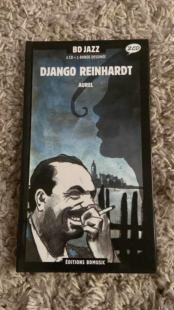 Django Reinhardt: Aurel. 2 CD + bande dessinée, Cd's en Dvd's, Cd's | Jazz en Blues, Zo goed als nieuw, Jazz, 1980 tot heden, Ophalen of Verzenden