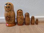 Matroesjka Poppetjes - 5 stuks, Ophalen of Verzenden, Gebruikt
