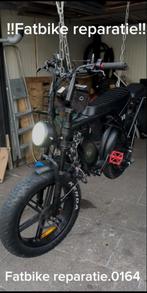 Fatbike reparatie & onderdelen regio Bergen op Zoom, Fietsen en Brommers, Elektrische fietsen, Overige merken, Minder dan 30 km per accu