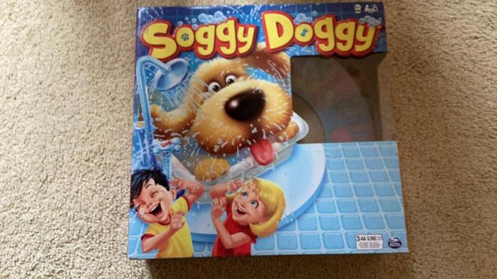 Soggy doggy, Hobby en Vrije tijd, Gezelschapsspellen | Overige, Zo goed als nieuw, Drie of vier spelers, Ophalen of Verzenden