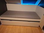 ikea bed met onderschuif bed met matrassen, Ophalen, Gebruikt, 90 cm, Eenpersoons