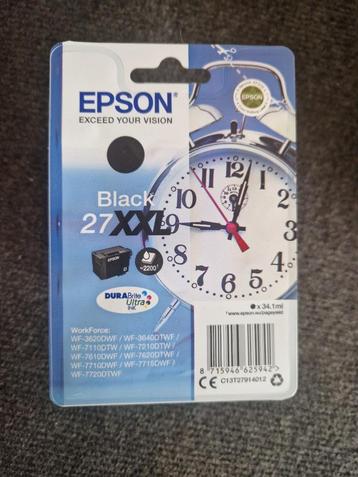 Epson Inktcartridge - 27XXL (T2791) zwart