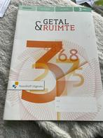 Getal & Ruimte 12e ed vwo 3 werkboek wiskunde, Boeken, Verzenden, Gelezen, VWO, Wiskunde A