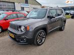 Jeep Renegade 1.4 MultiAir Limited 136pk 6-Bak Bj:2018, Auto's, Jeep, Voorwielaandrijving, 65 €/maand, 136 pk, Gebruikt
