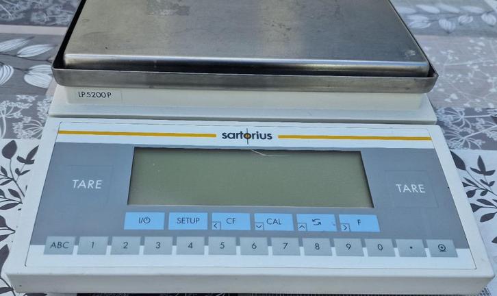 Sartorius LP5200P Precisieweegschaal, Witgoed en Apparatuur, Weegschalen, Gebruikt, Personenweegschaal, Fijner dan 1 gram, Minder dan 10 kg