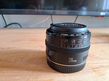Canon lens EF 28mm 1:2,8  beschikbaar voor biedingen
