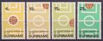 Suriname NVPH nr 543/6 postfris Voetbal 1970, Verzenden, Postfris