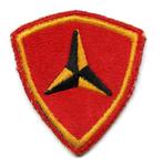 WO2 US 3rd Marine Division patch, Verzamelen, Ophalen of Verzenden, Landmacht, Amerika, Embleem of Badge