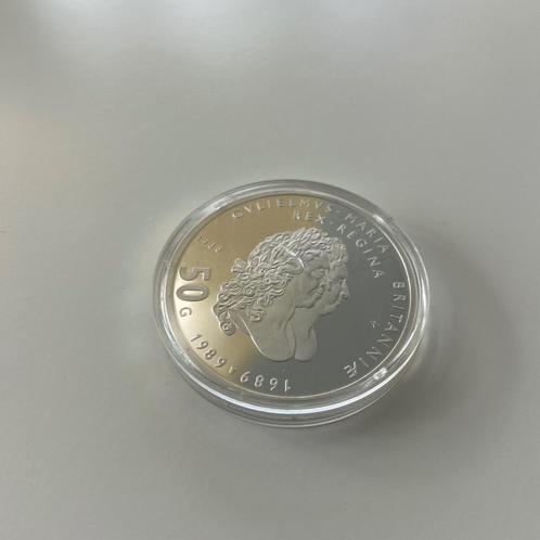 Zilveren 50 gulden munt 1988, Postzegels en Munten, Munten | Nederland, Losse munt, 50 gulden, Koningin Beatrix, Zilver, Ophalen of Verzenden