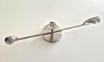 IKEA Rymden lamp Led plafondrail 3 spots, Gebruikt, Metaal of Aluminium, Ophalen of Verzenden, Led