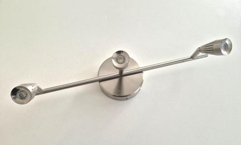 IKEA Rymden lamp Led plafondrail 3 spots, Huis en Inrichting, Lampen | Spots, Gebruikt, Plafondspot of Wandspot, Metaal of Aluminium