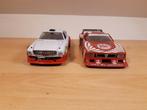 Burago.  Lancia beta Mercedes 450 sc ., Ophalen of Verzenden, Gebruikt, Bburago