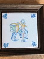 Oud Hollandse wandtegel uit het “Pottershuis de Swaen”, Antiek en Kunst, Antiek | Wandborden en Tegels, Ophalen of Verzenden