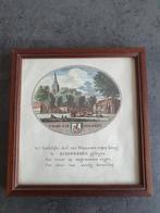 2 x 't dorp Riederkerk - schilderijtje, Minder dan 50 cm, Ophalen of Verzenden, Zo goed als nieuw, Schilderij