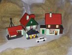 Tankstation met dorps-smederij en bakkerij - Vero 70er jaren, Hobby en Vrije tijd, Modeltreinen | H0, Overige merken, Gelijkstroom of Wisselstroom