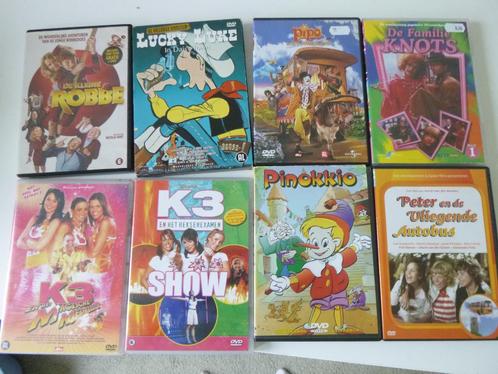 kinder dvd's, 8 stuks, Cd's en Dvd's, Dvd's | Kinderen en Jeugd, Gebruikt, Overige genres, Alle leeftijden, Ophalen of Verzenden