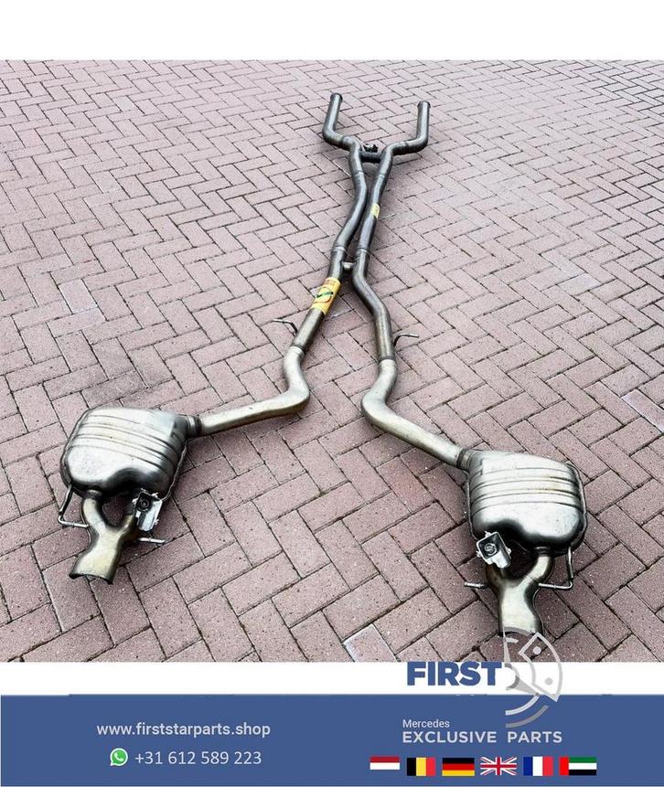 W290 AMG GT 4DEUR UITLAAT COMPLEET GT63 GT63S  A2904905400 M, Auto-onderdelen, Uitlaatsystemen, Mercedes-Benz, Gebruikt, Ophalen of Verzenden