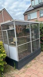 2  pennant rosella koppel.  Met volliere, Ophalen of Verzenden, Zo goed als nieuw, Aluminium, Volière