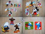 9 oude stickers,Disney,Smurfen,KingKong,Minnie,Mickey,Calime, Ophalen of Verzenden, Mickey Mouse, Zo goed als nieuw, Overige typen