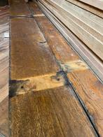 Eiken Balken 45 mm dik en verweerde uitstraling, Doe-het-zelf en Verbouw, Hout en Planken, Ophalen, Gebruikt, 25 tot 50 mm, Eiken