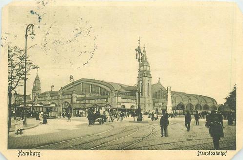 (701-297-007) Hamburg Hauptbahnhof, Verzamelen, Ansichtkaarten | Buitenland, Duitsland, Verzenden